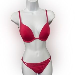 Victoria’s Secret push up bra and matching panty